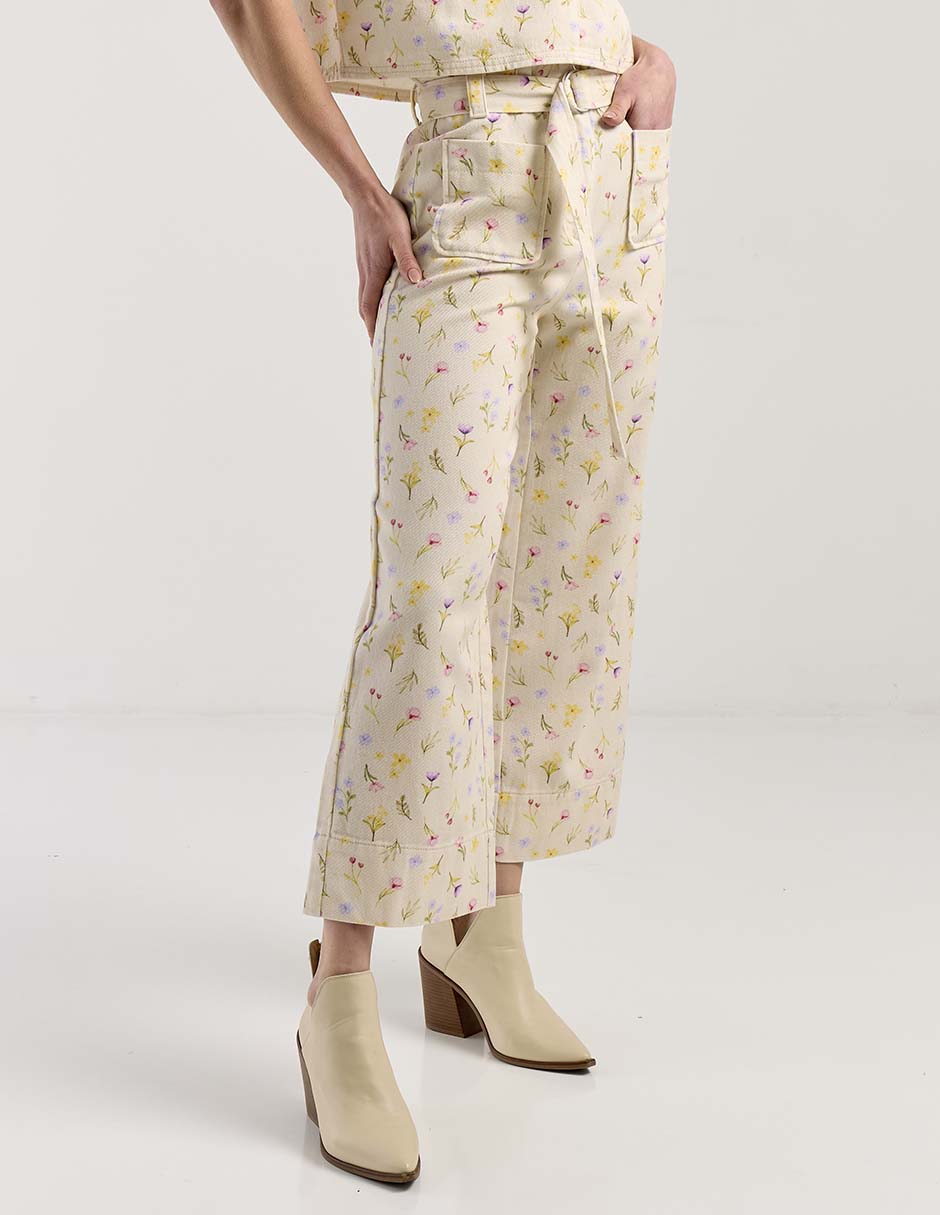 Pantalón relaxed Petite Studio amplio para mujer