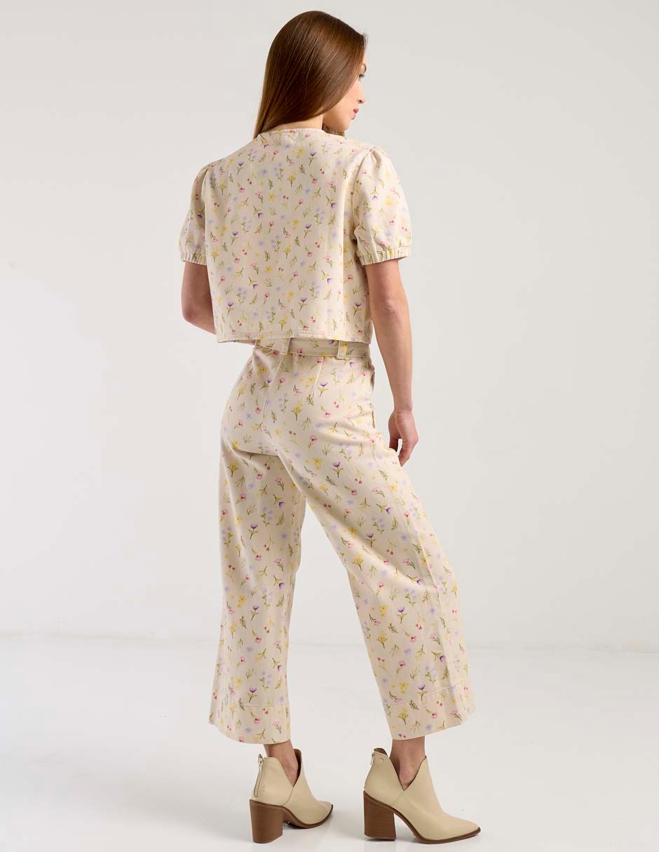 Pantalón relaxed Petite Studio amplio para mujer