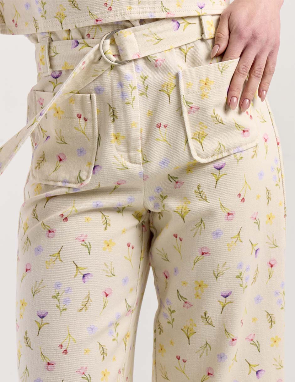 Pantalón relaxed Petite Studio amplio para mujer