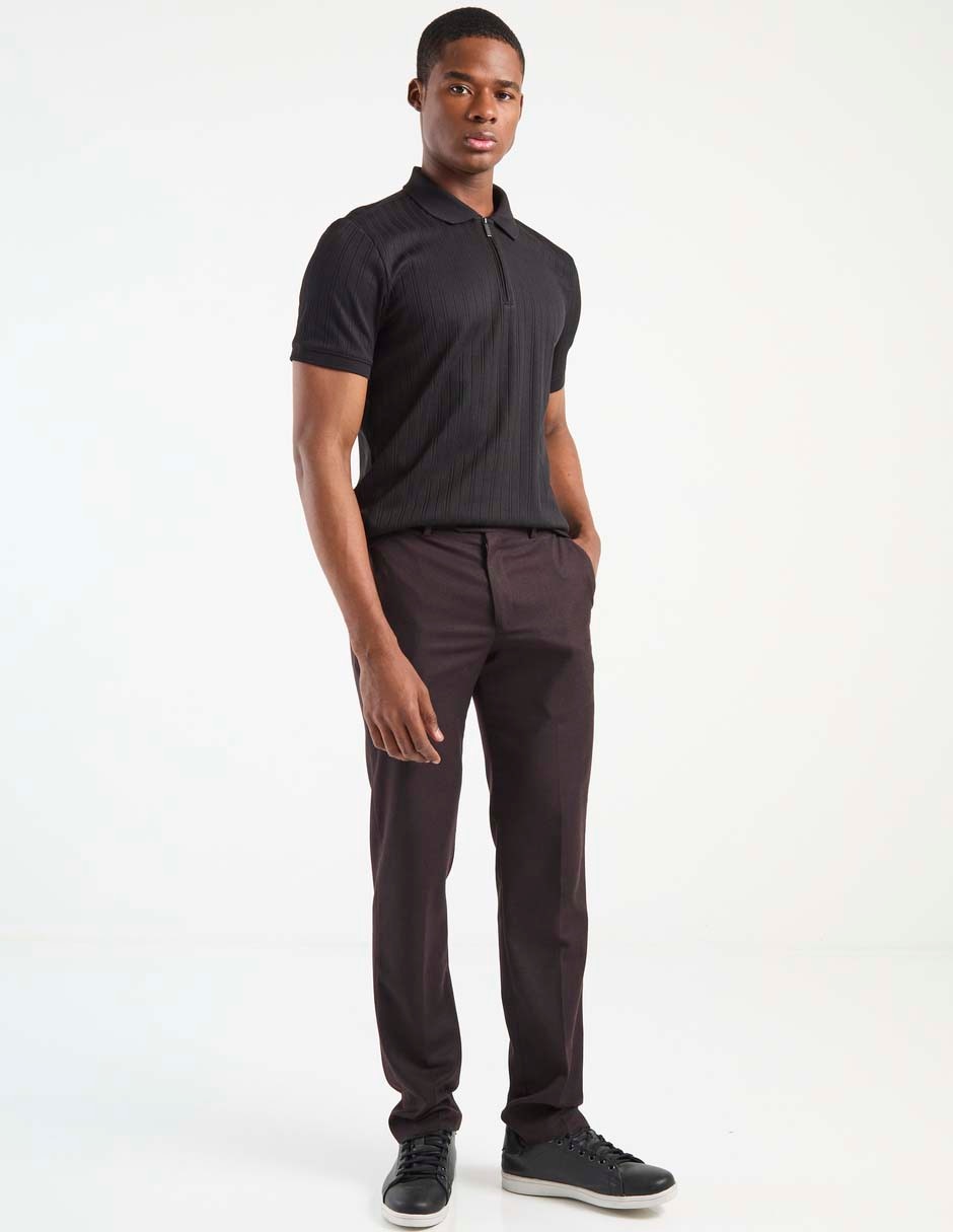 Pantalón de vestir slim para hombre 6