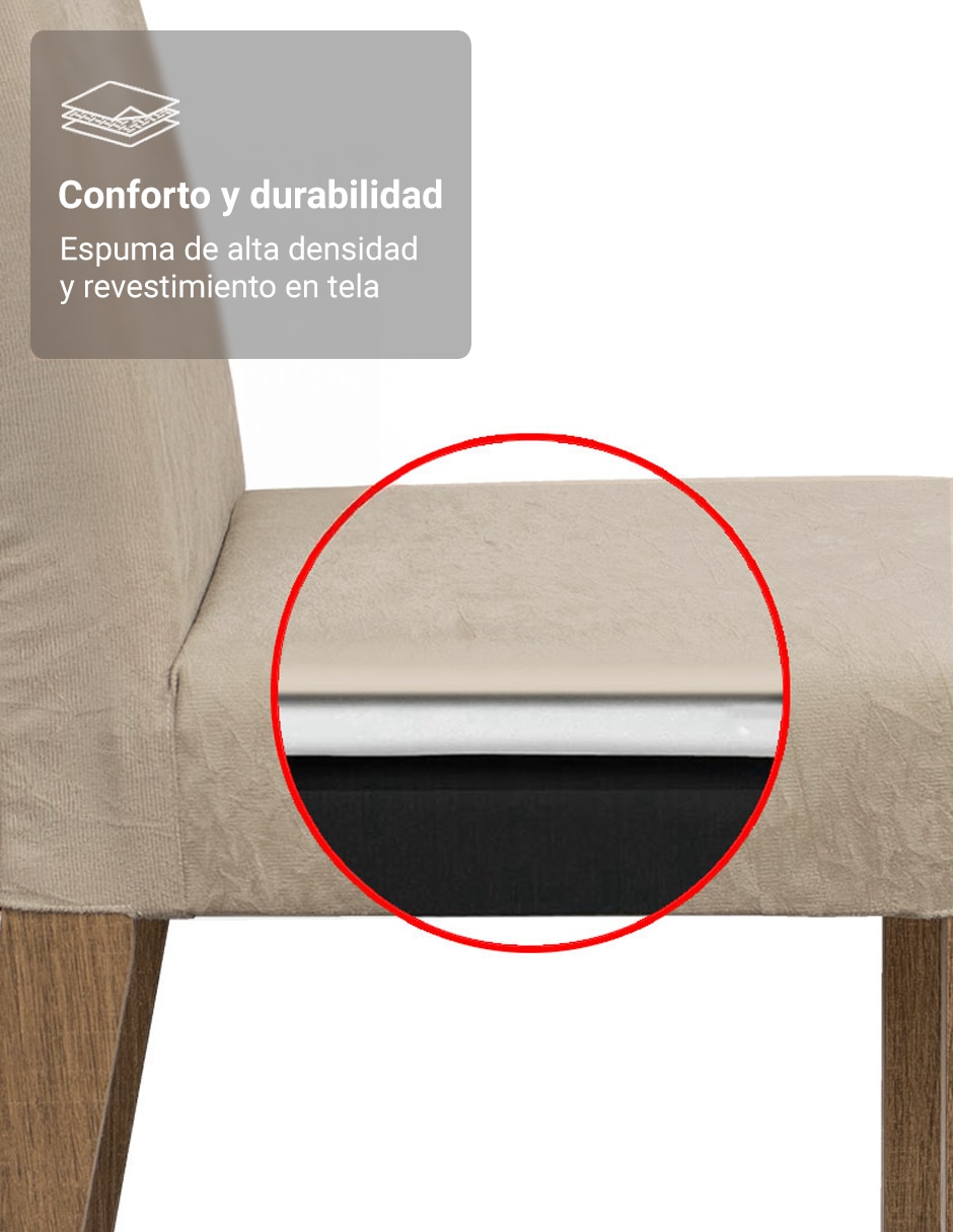 Comedor luciana para 6 personas
