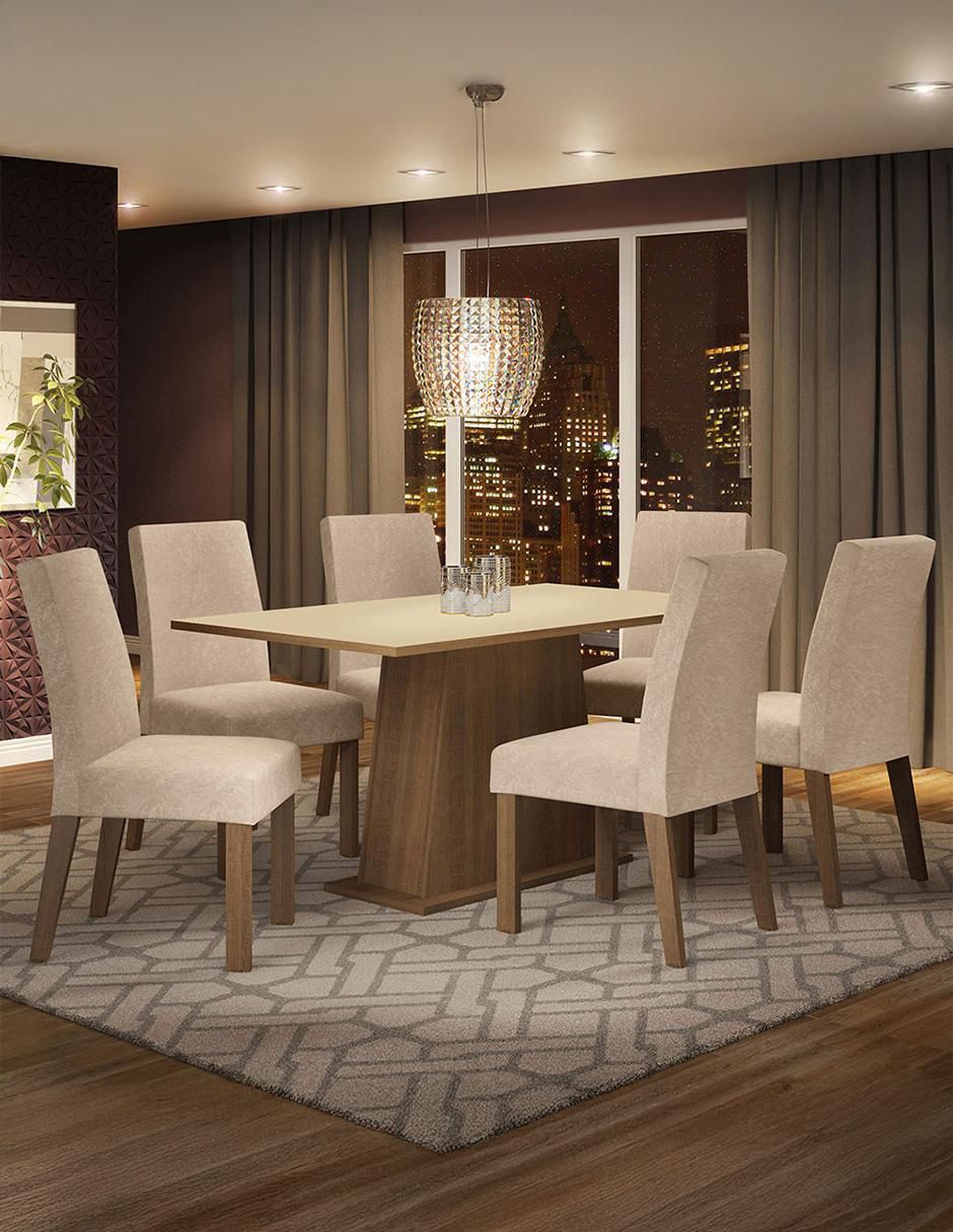 Comedor Luciana Madesa para 6 personas