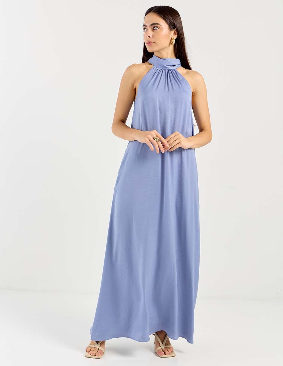 Vestido largo casual Petite Studio para mujer