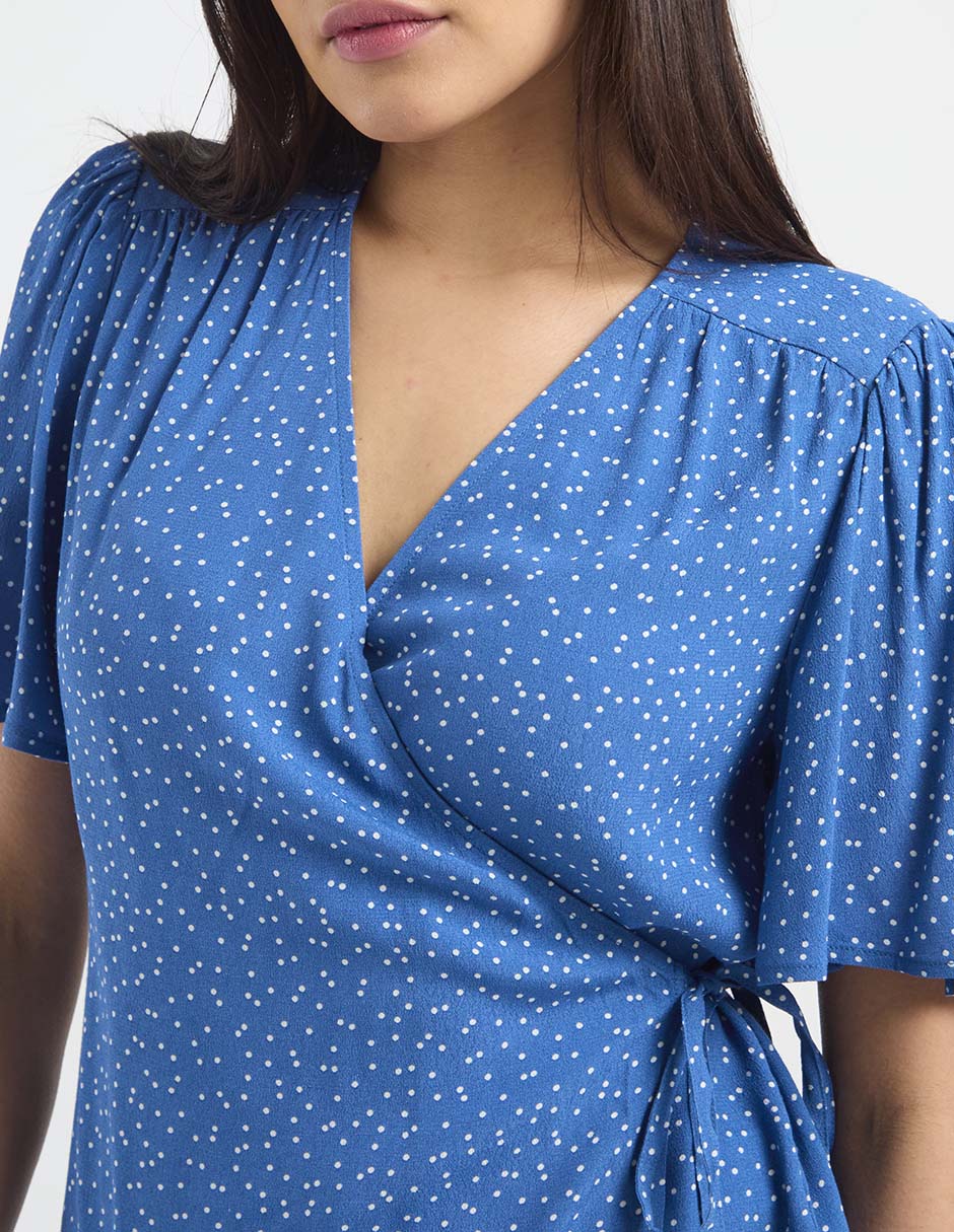 Blusa manga corta para mujer 9