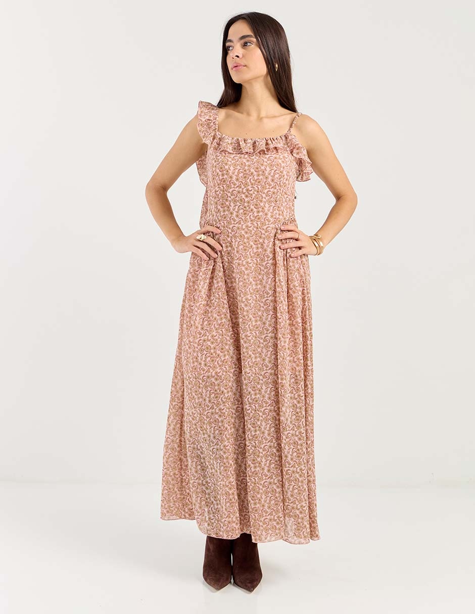 Vestido largo casual para mujer 6