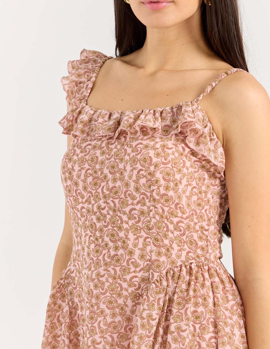 Vestido largo casual para mujer 7