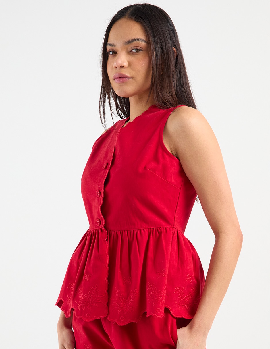 Blusa de tirantes para mujer 1