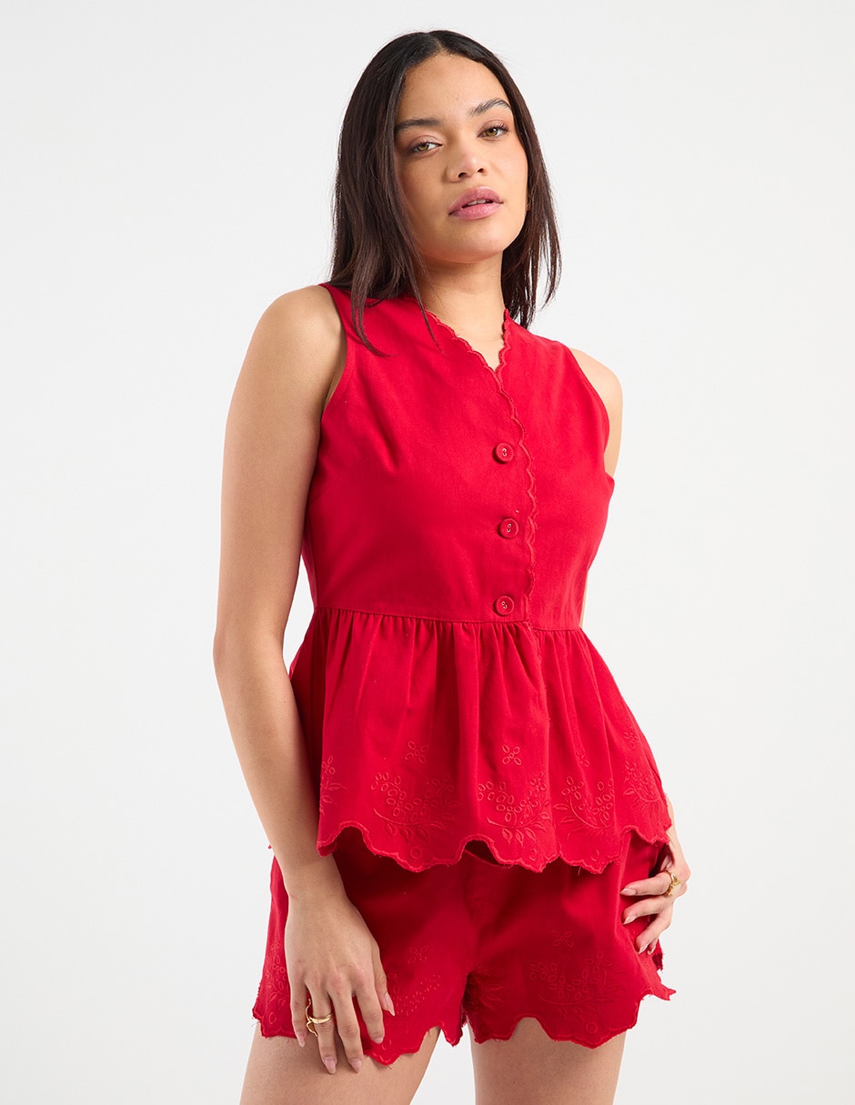 Blusa de tirantes para mujer 7
