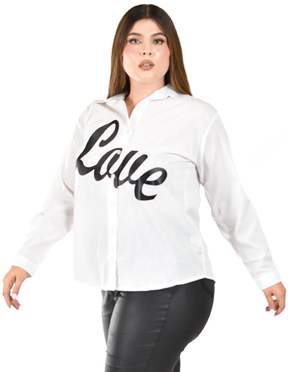 Blusa camisera manga larga para mujer 7