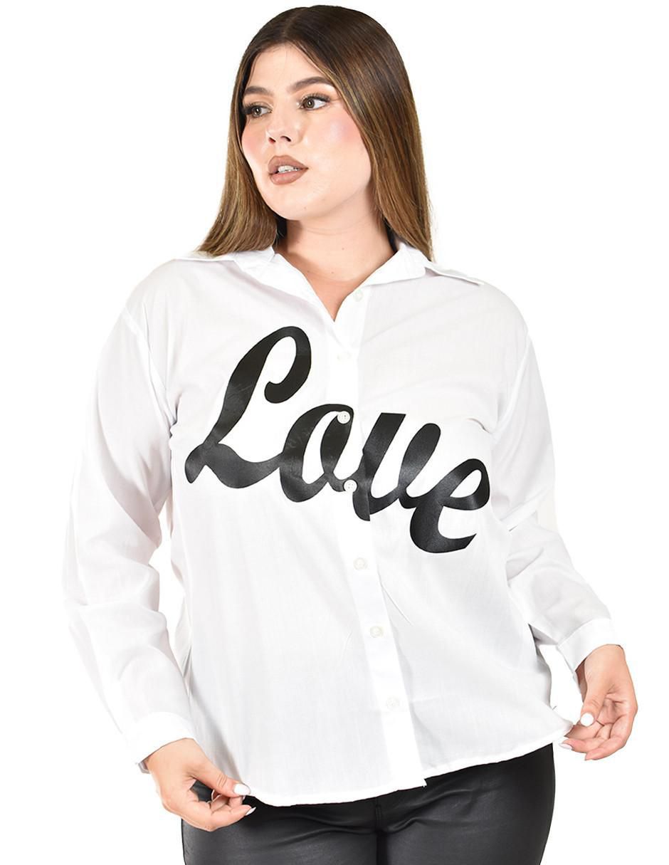 Blusa camisera manga larga para mujer 9