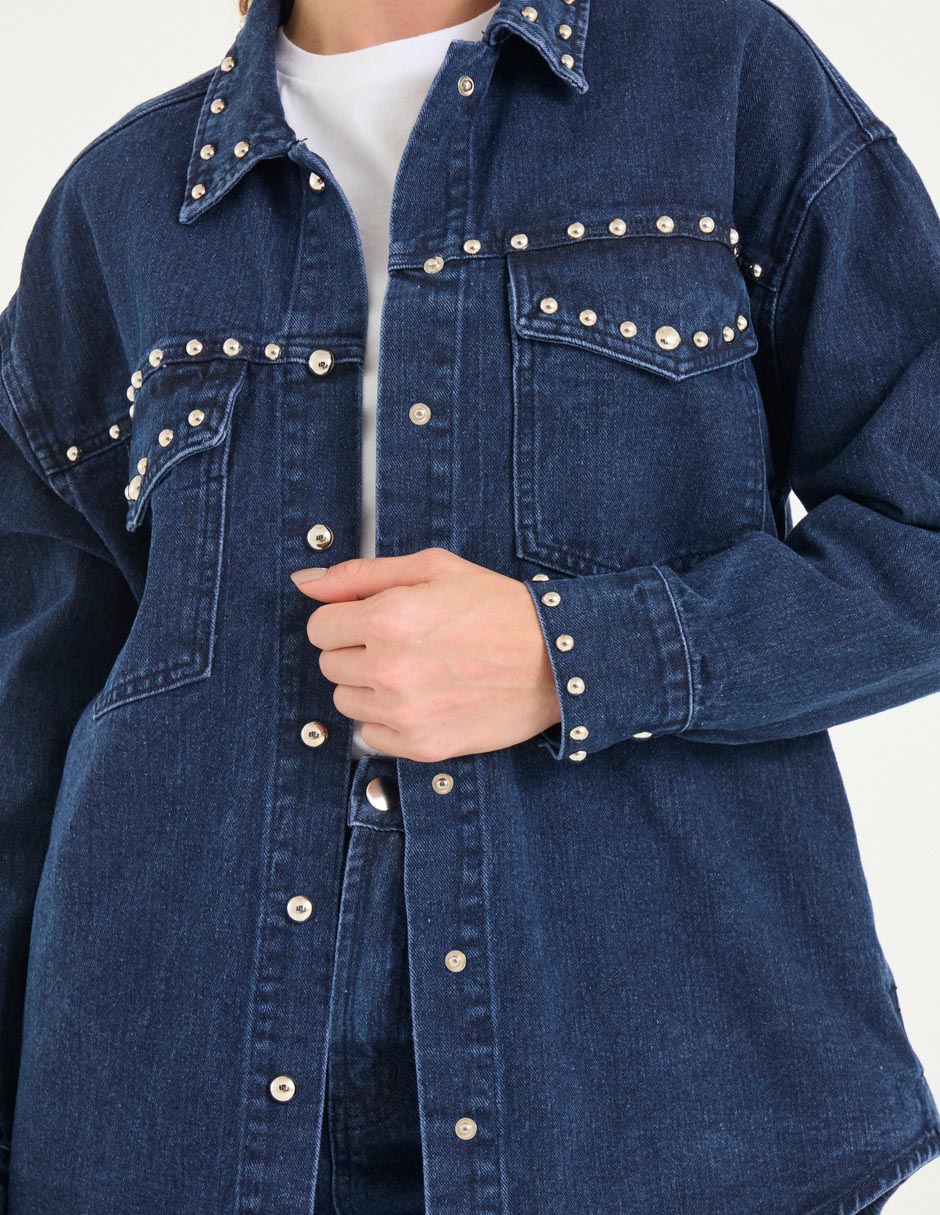Chamarra denim para mujer 7
