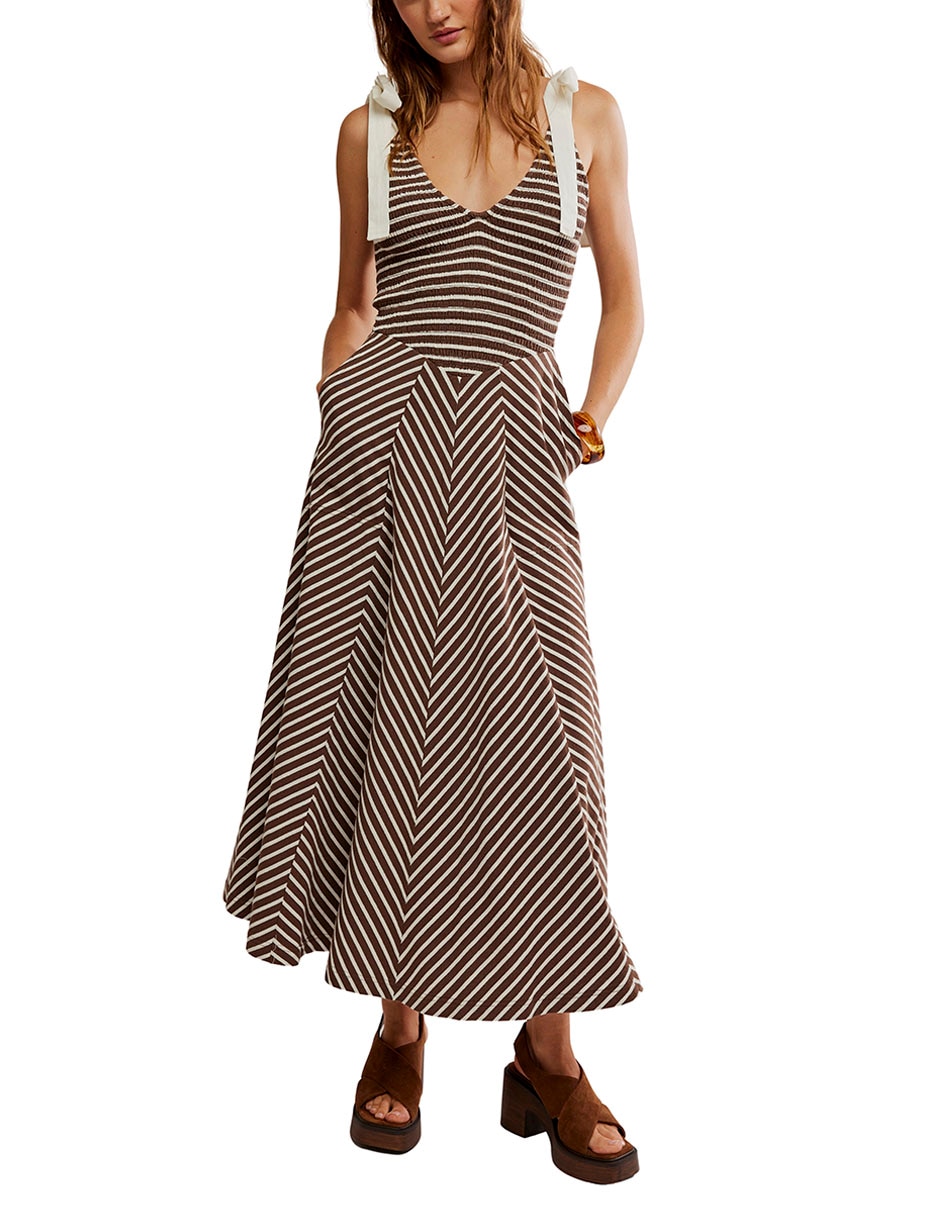 Vestido largo casual para mujer 1