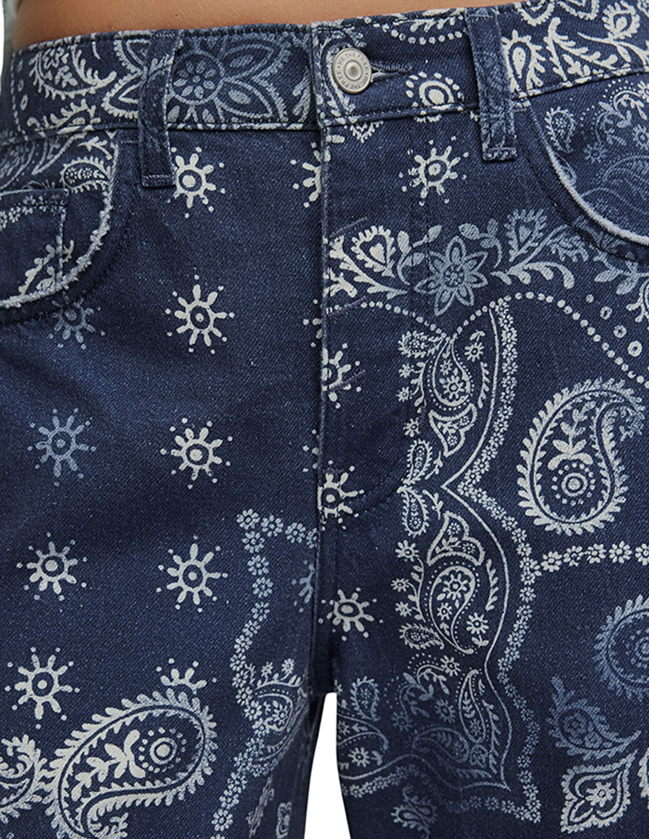 Jeans relaxed amplio Free People para mujer