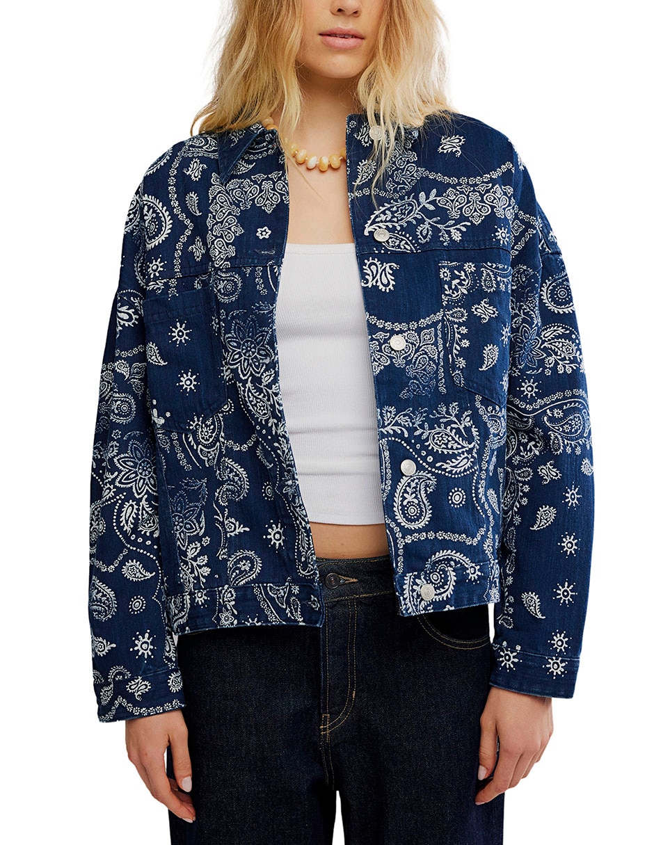 Chamarra denim para mujer 1