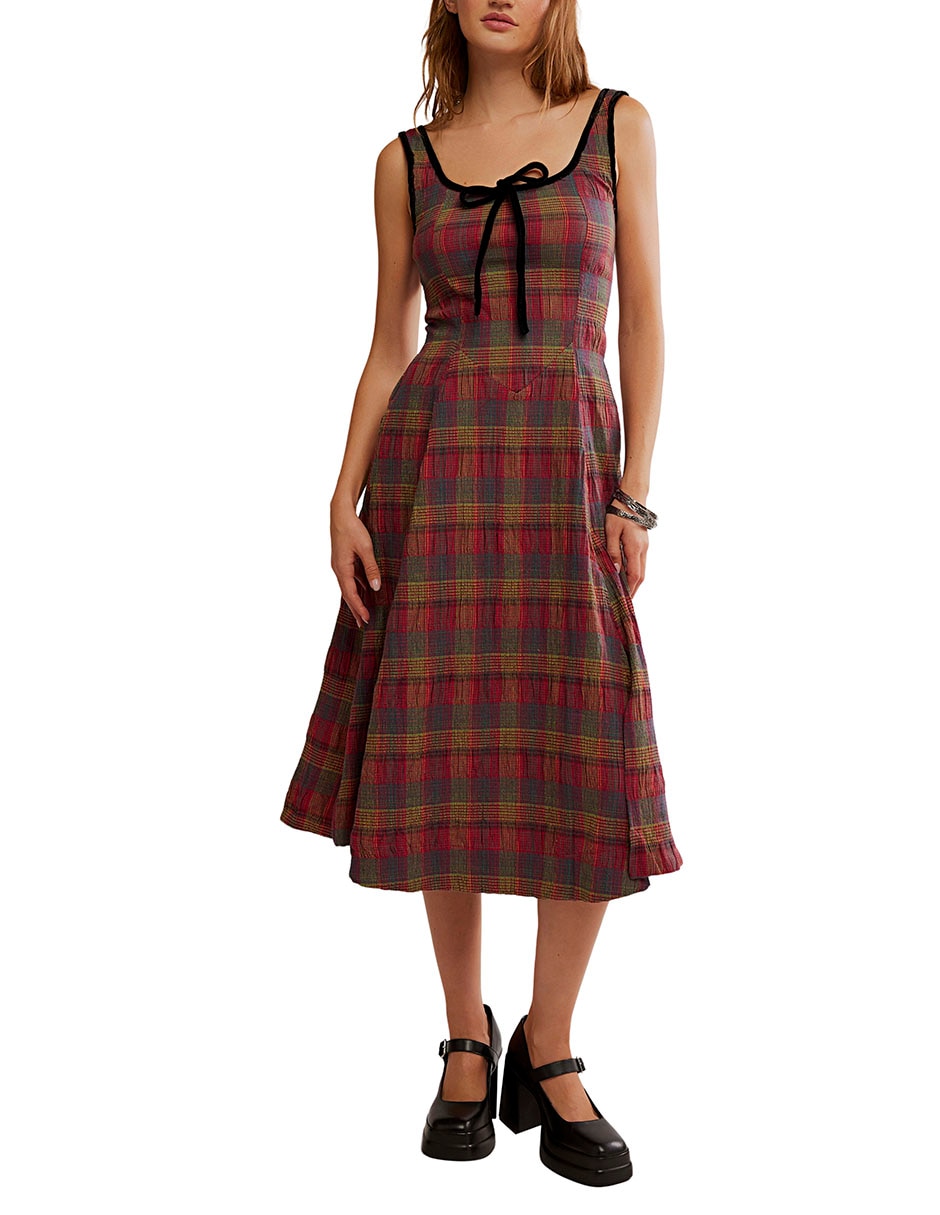 Vestido midi casual para mujer 1