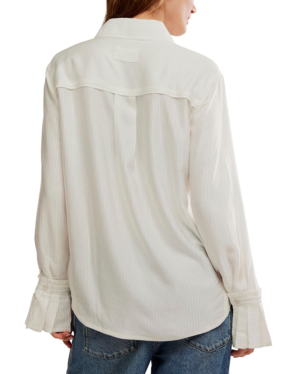 Blusa manga larga para mujer 6