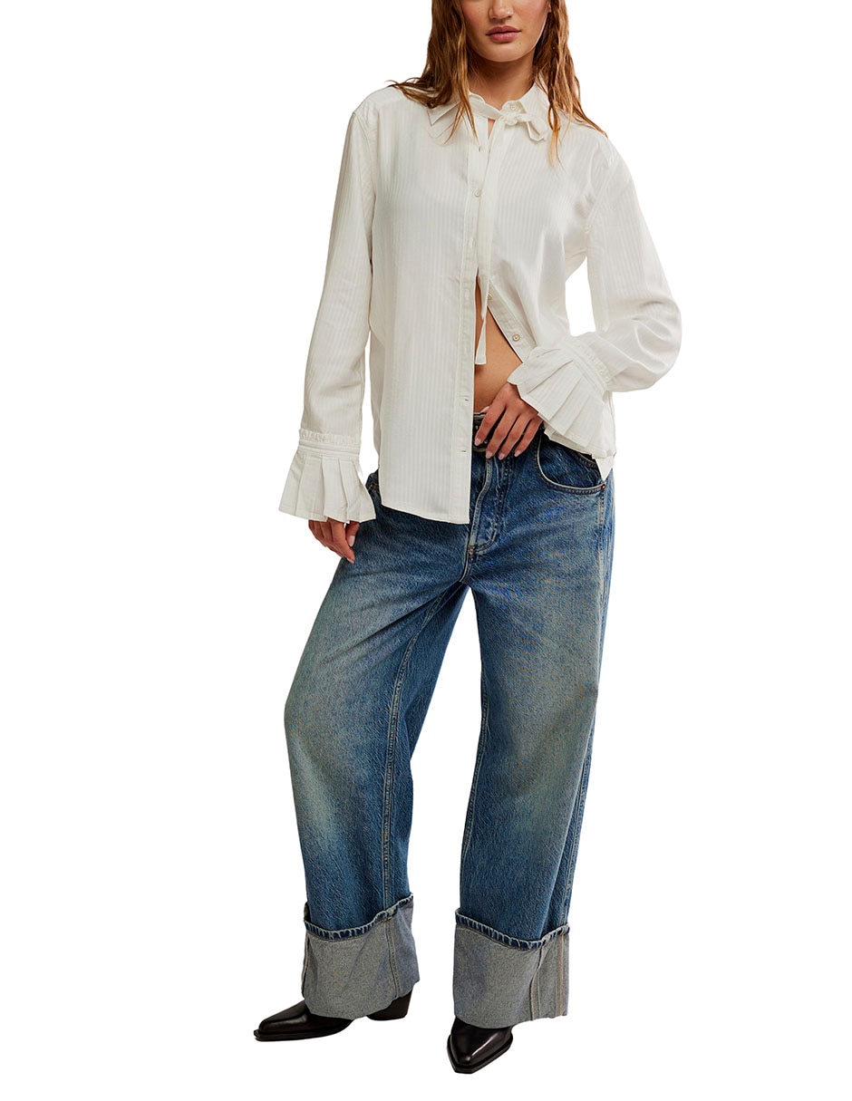 Blusa manga larga para mujer 8
