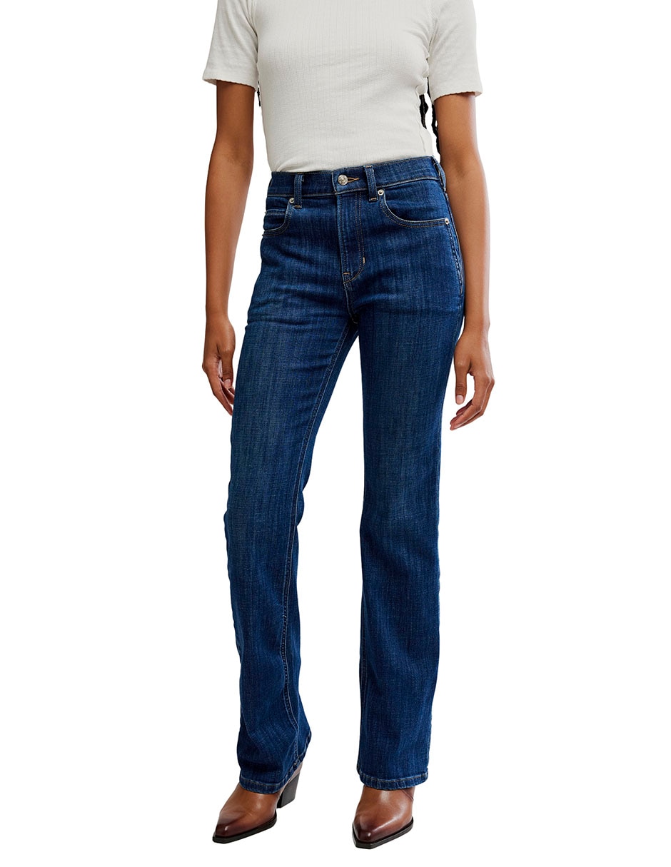 Jeans straight para mujer 1