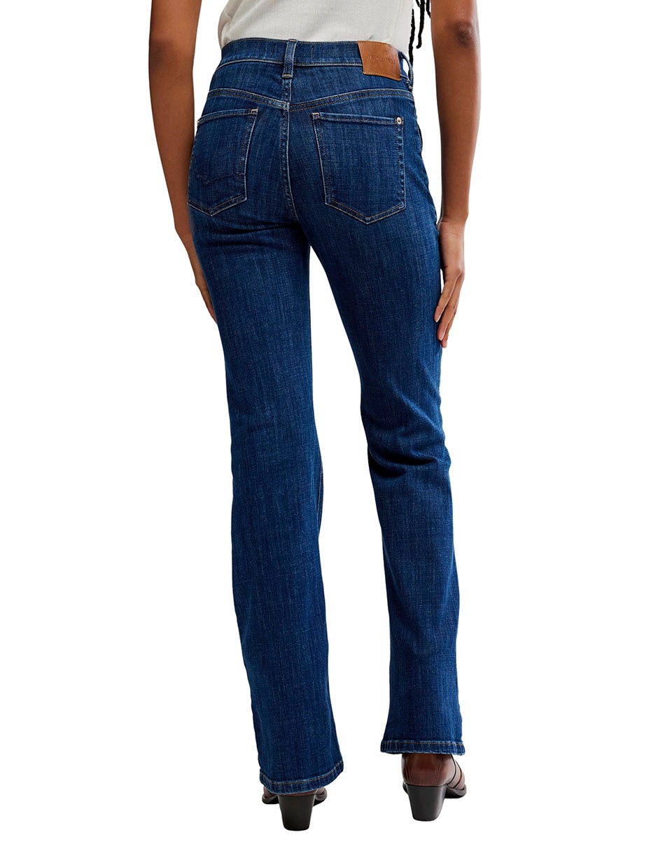 Jeans straight para mujer 8