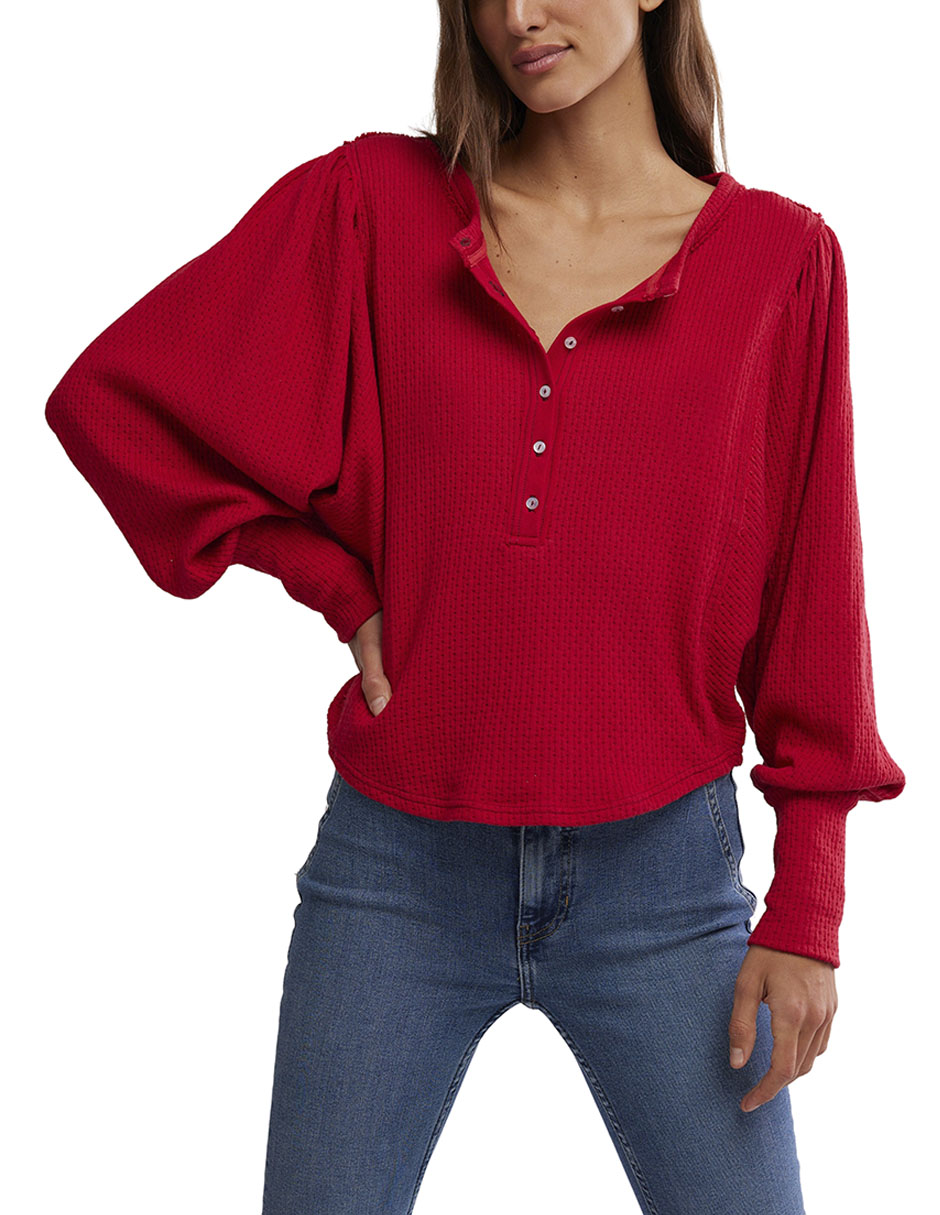 Blusa manga larga para mujer 1