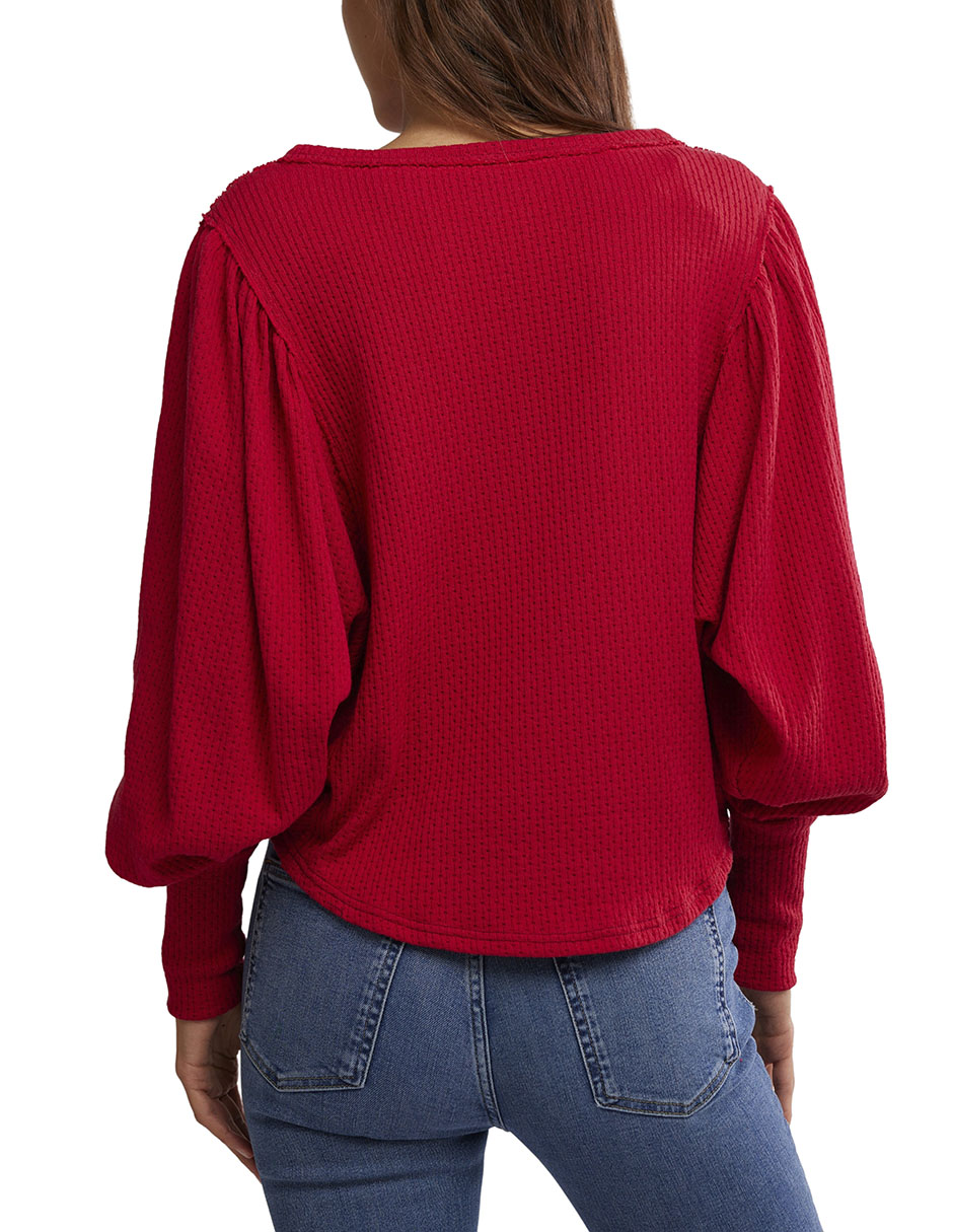 Blusa manga larga para mujer 6