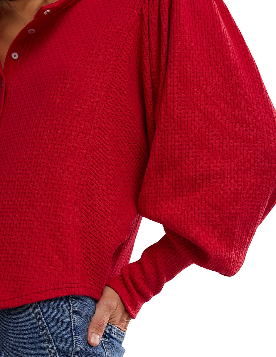 Blusa manga larga para mujer 8