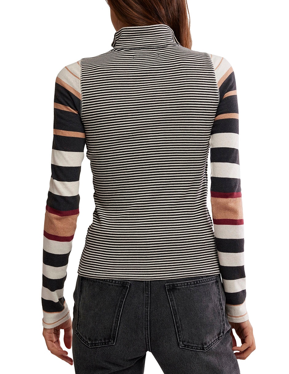 Blusa manga larga para mujer 6