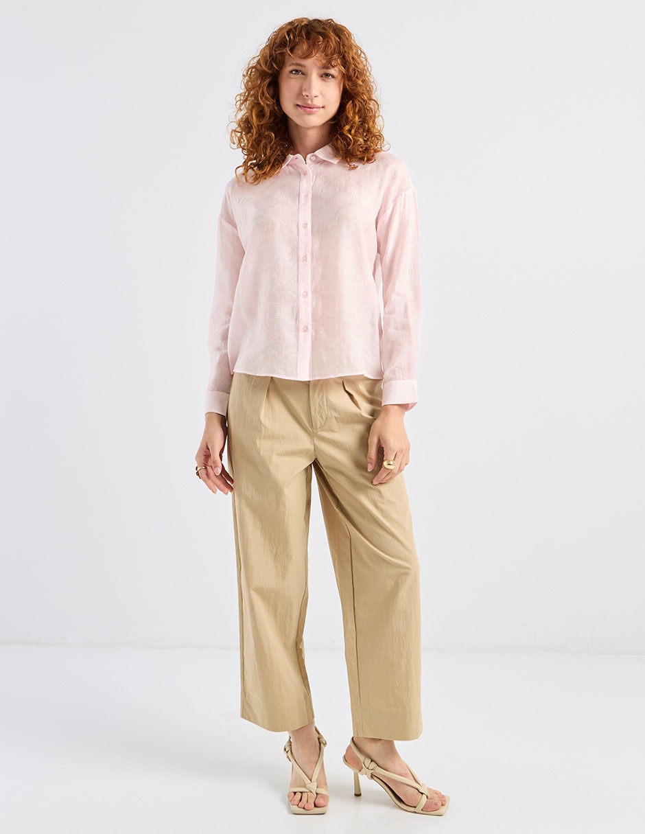 Pantalón straight para mujer 7