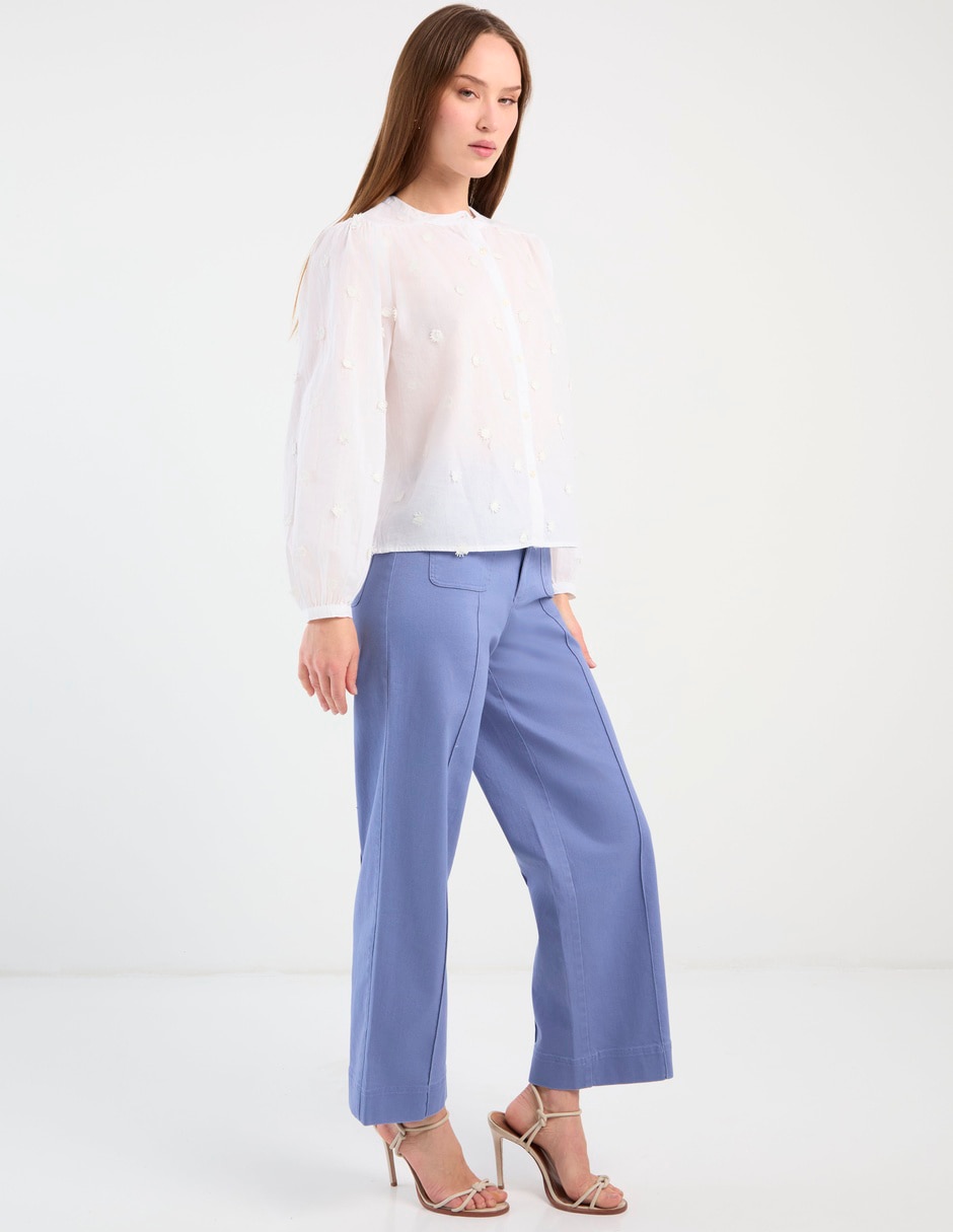 Blusa manga larga para mujer 4