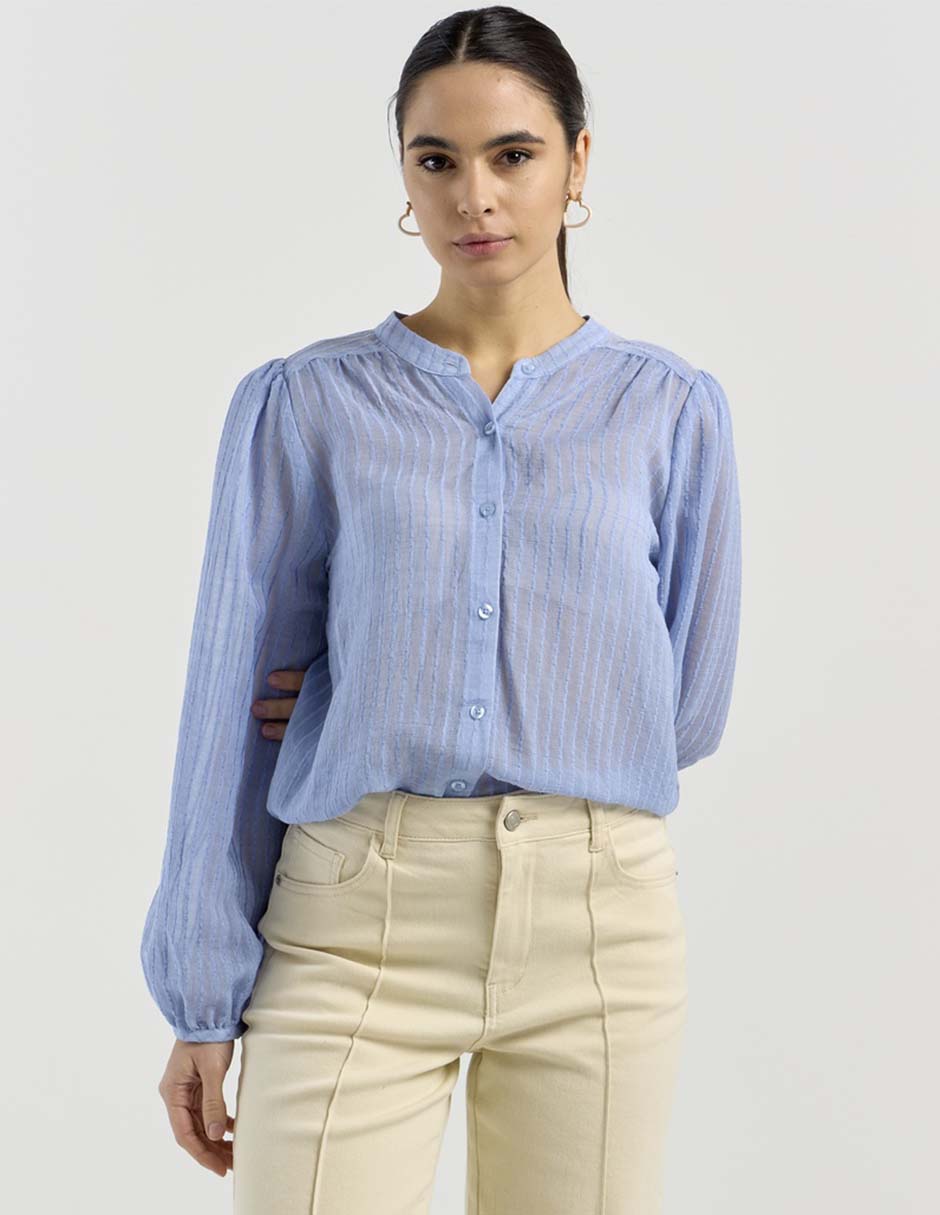 Blusa manga larga para mujer 1