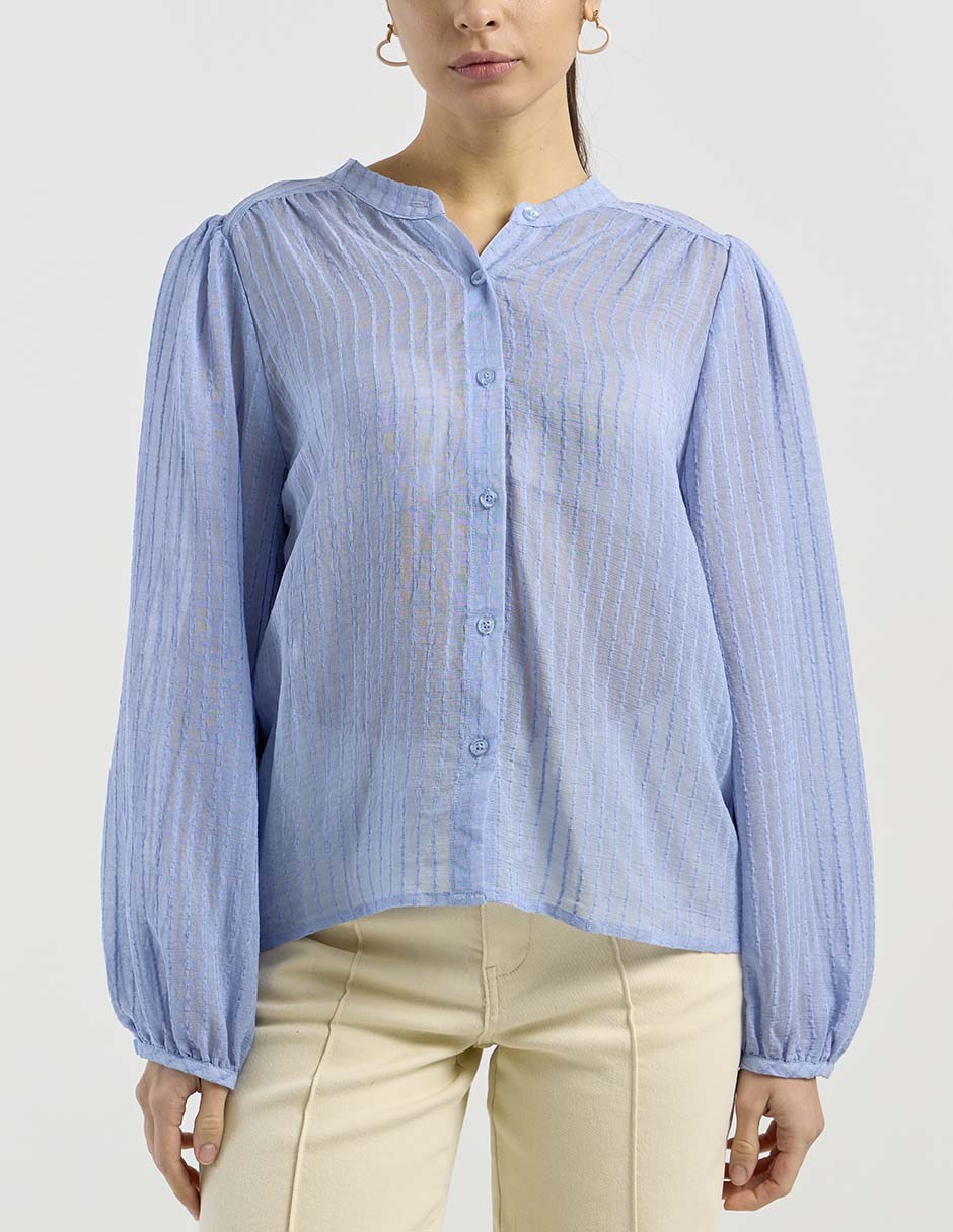 Blusa manga larga para mujer 10