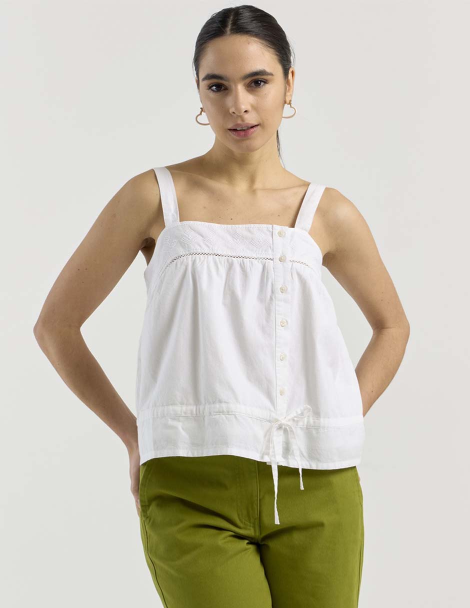 Blusa de tirantes para mujer 1