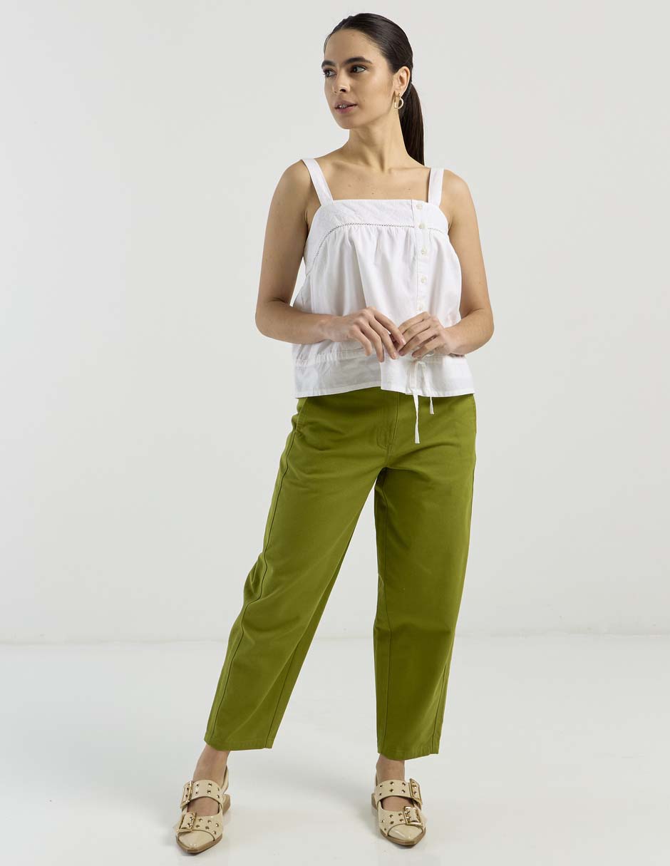 Pantalón slim para mujer
