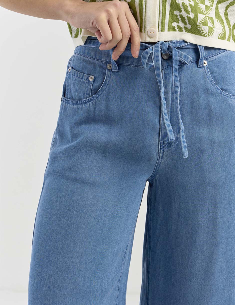 Jeans wide leg para mujer 3