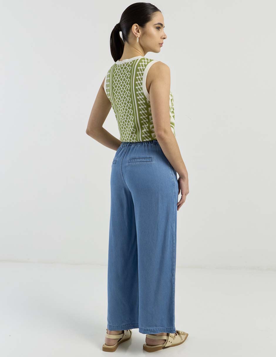 Jeans wide leg para mujer 6