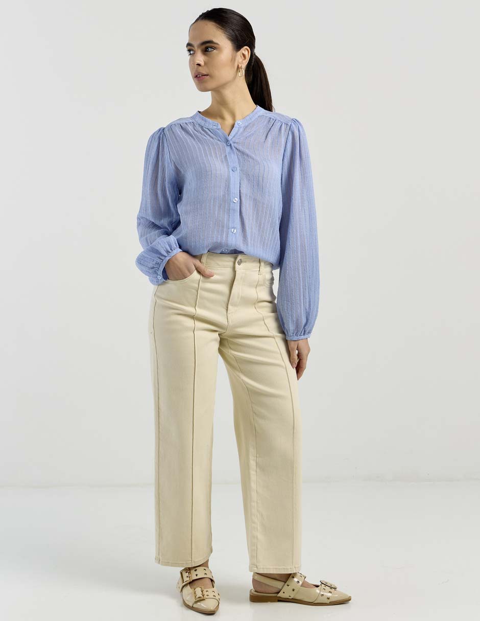 Jeans straight para mujer 2