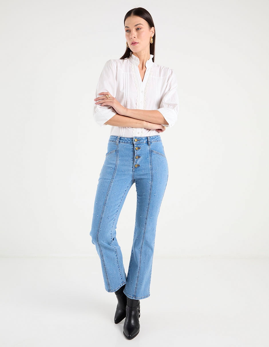 Jeans flare Petite Studio para mujer