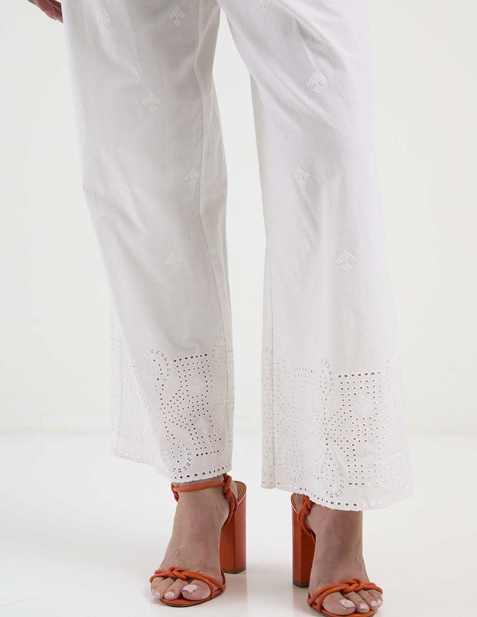 Pantalón coulotte amplio para mujer 2
