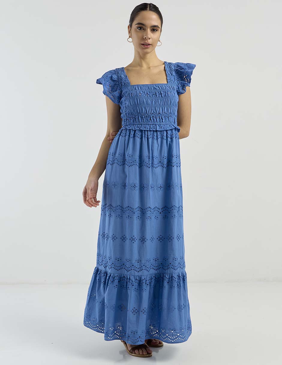 Vestido largo casual para mujer 5