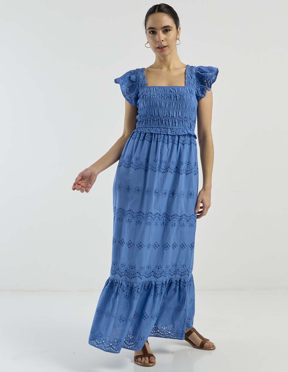 Vestido largo casual para mujer 6