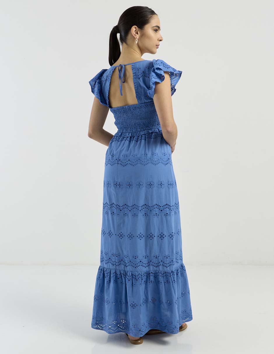 Vestido largo casual para mujer