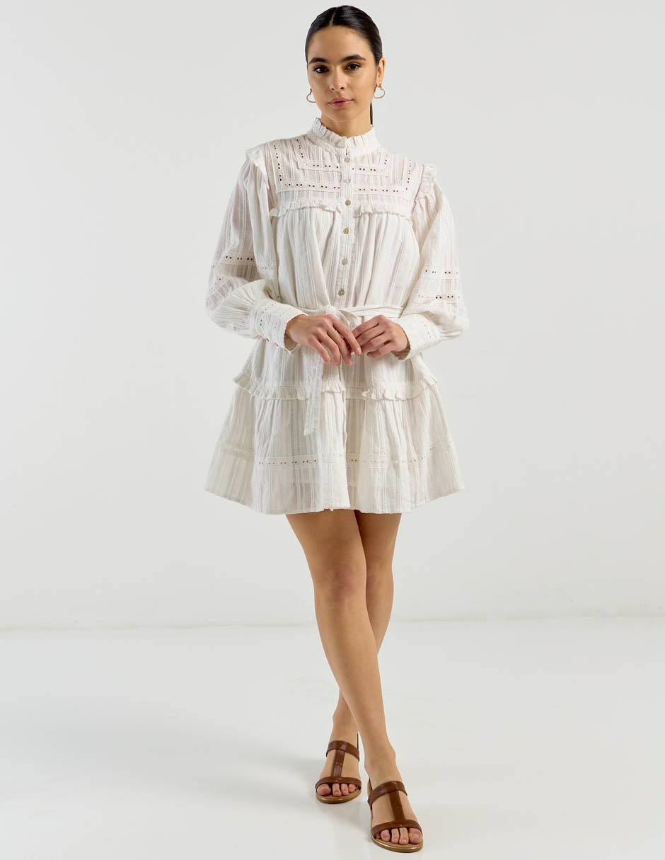 Vestido corto casual para mujer