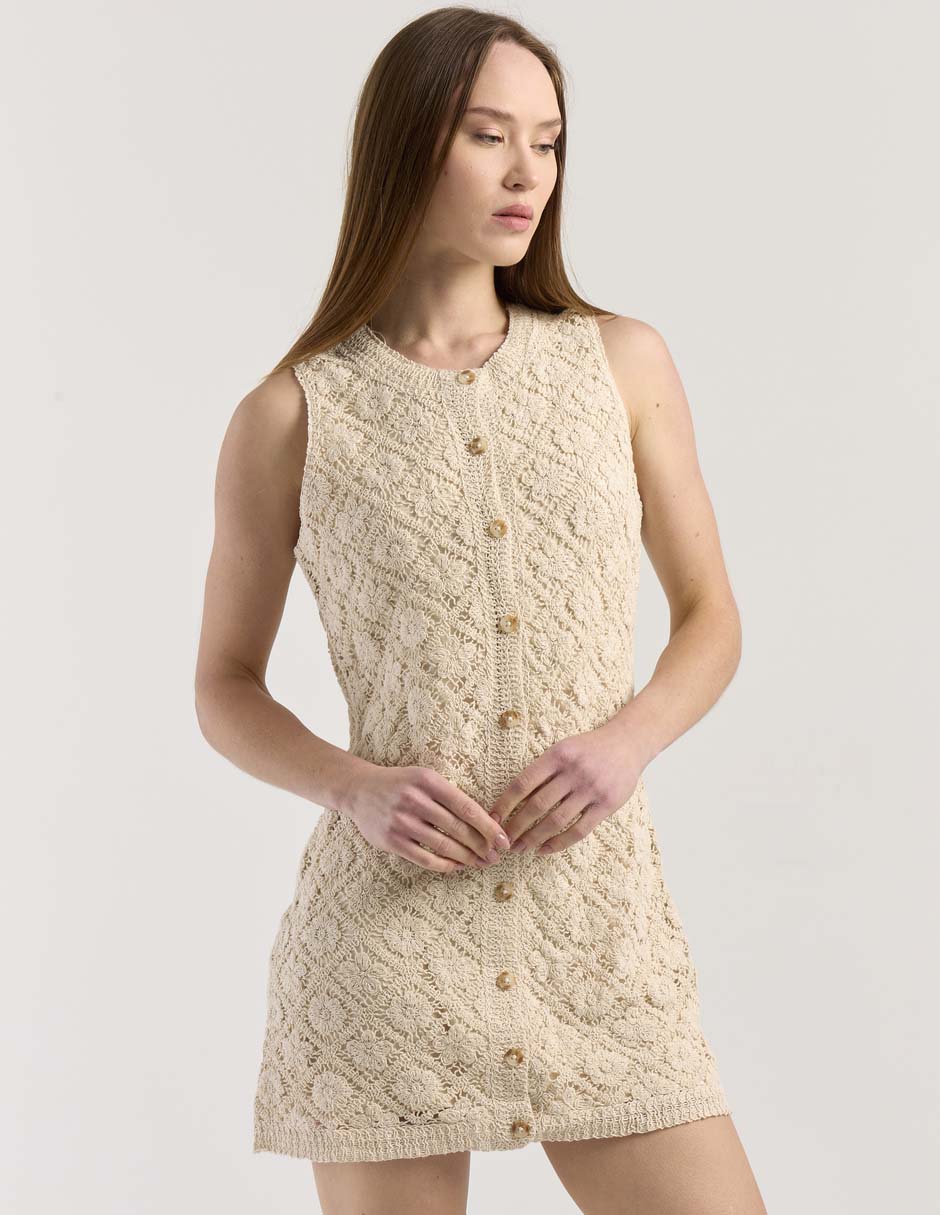 Vestido corto casual para mujer