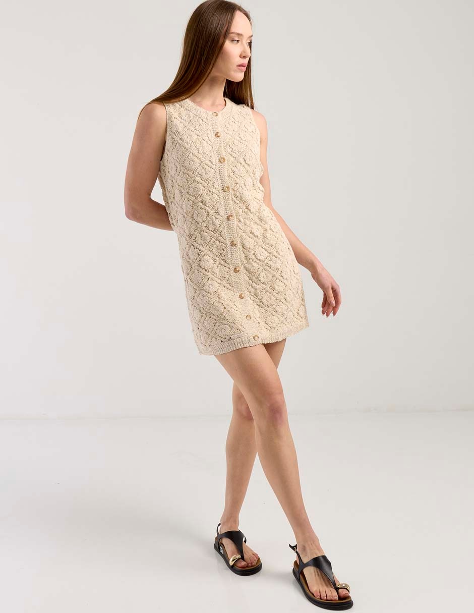Vestido corto casual para mujer