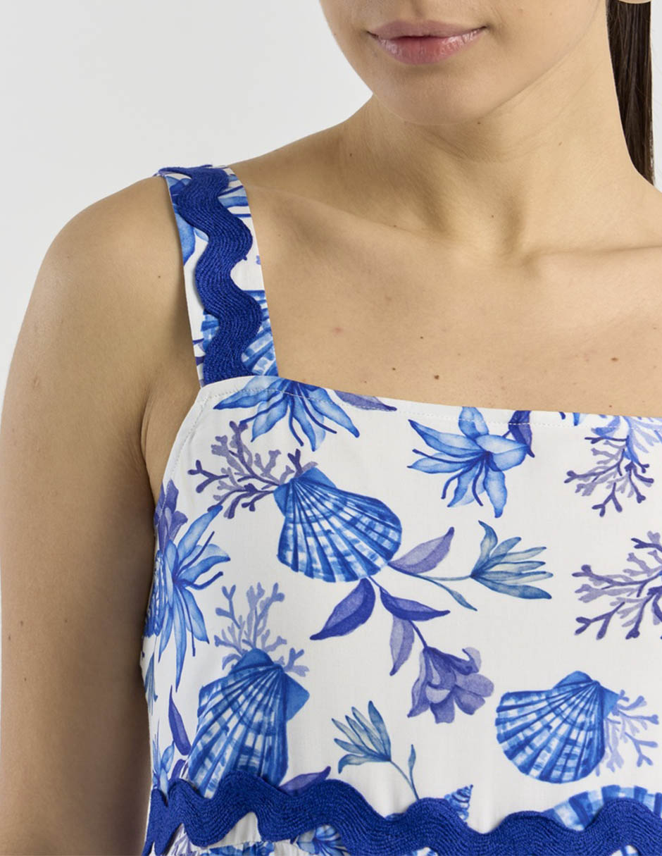 Vestido corto casual para mujer