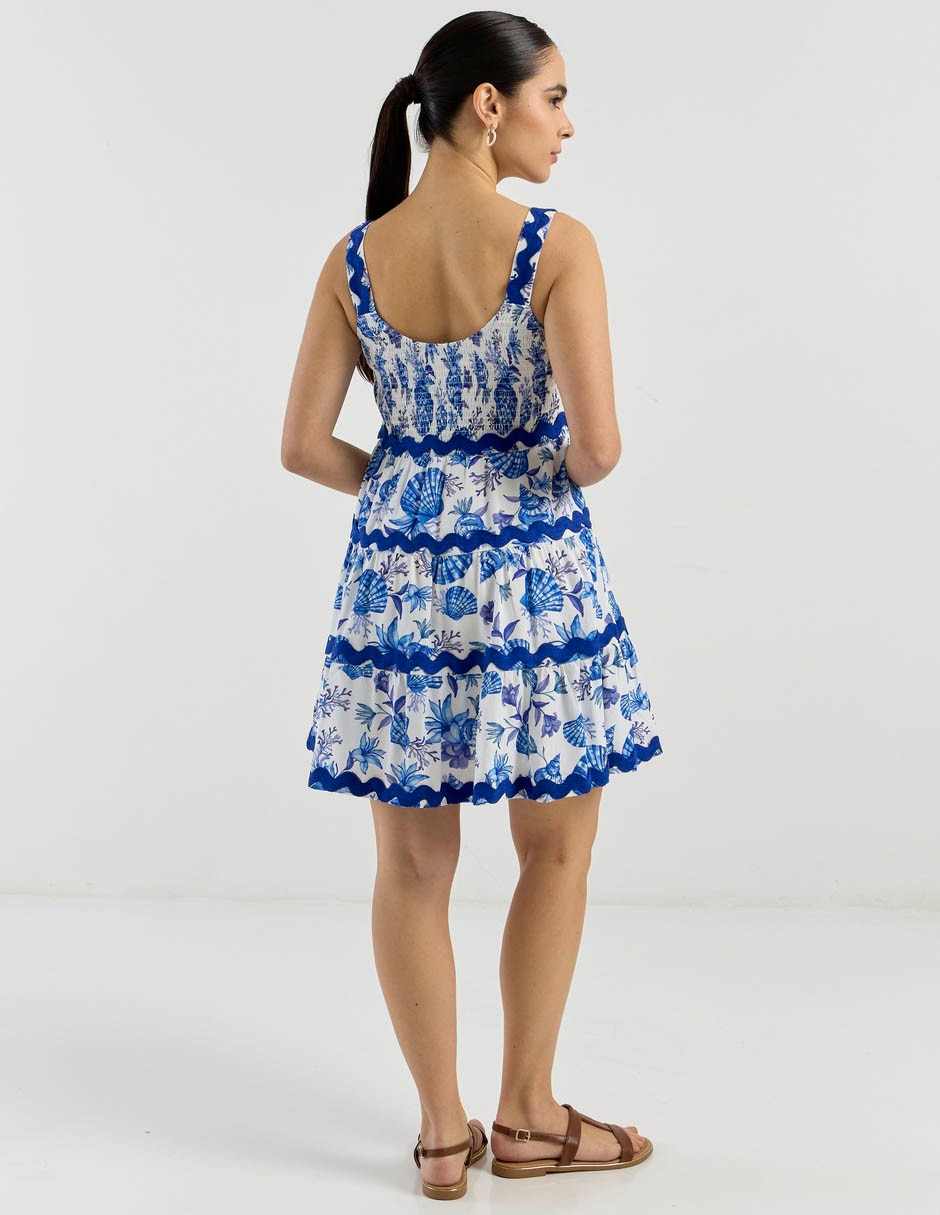 Vestido corto casual para mujer