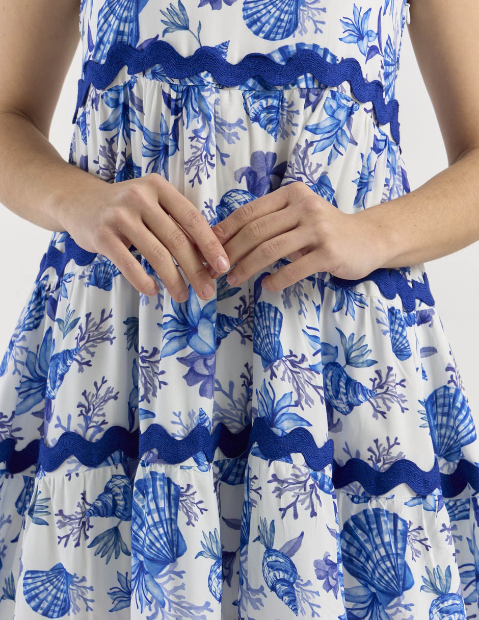 Vestido corto casual para mujer