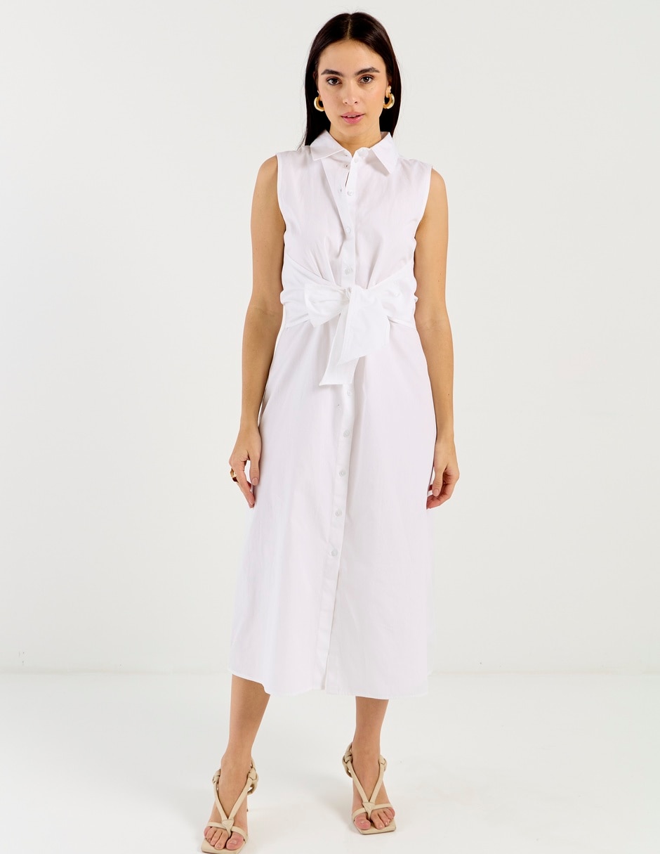 Vestido crop casual para mujer