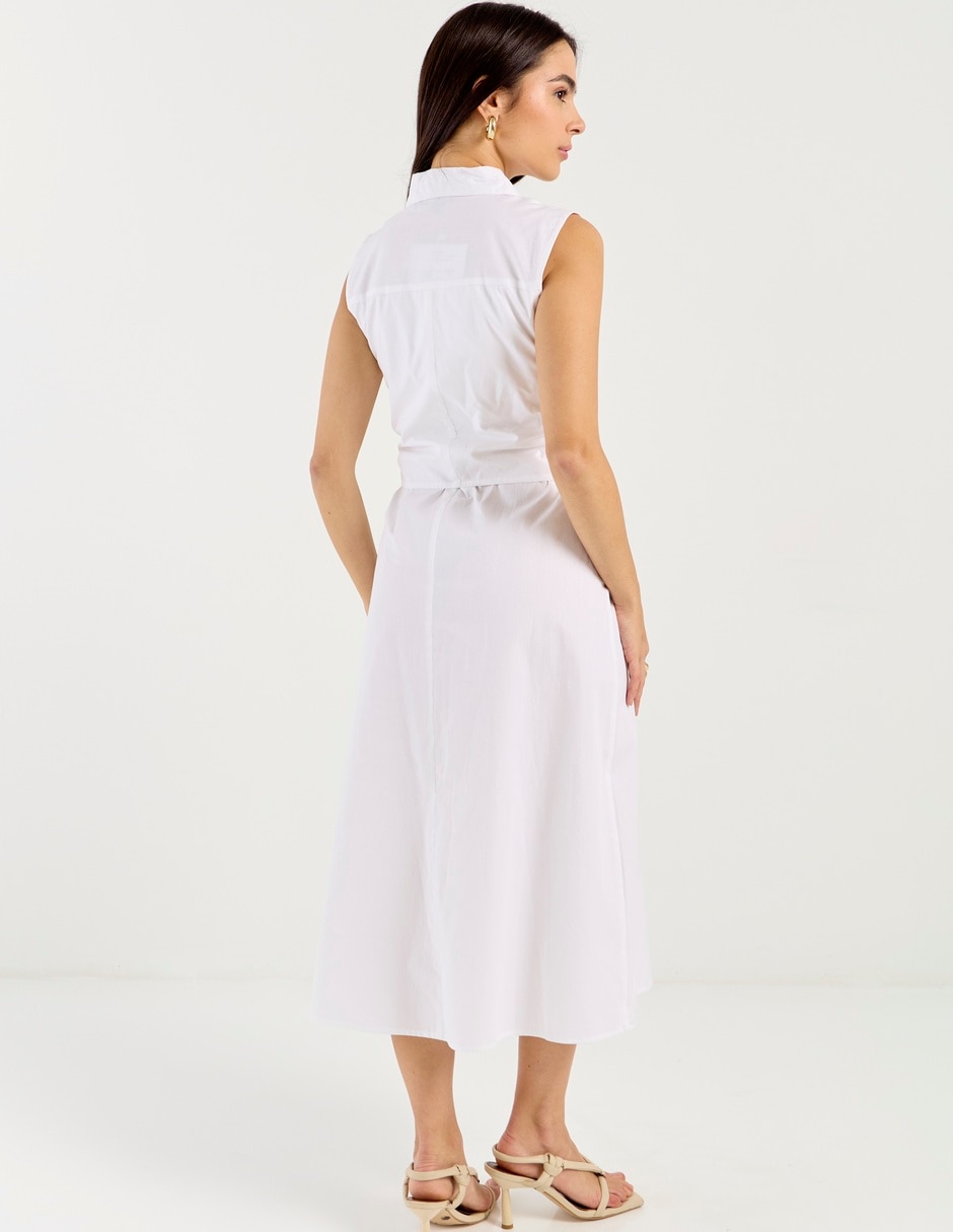 Vestido crop casual para mujer