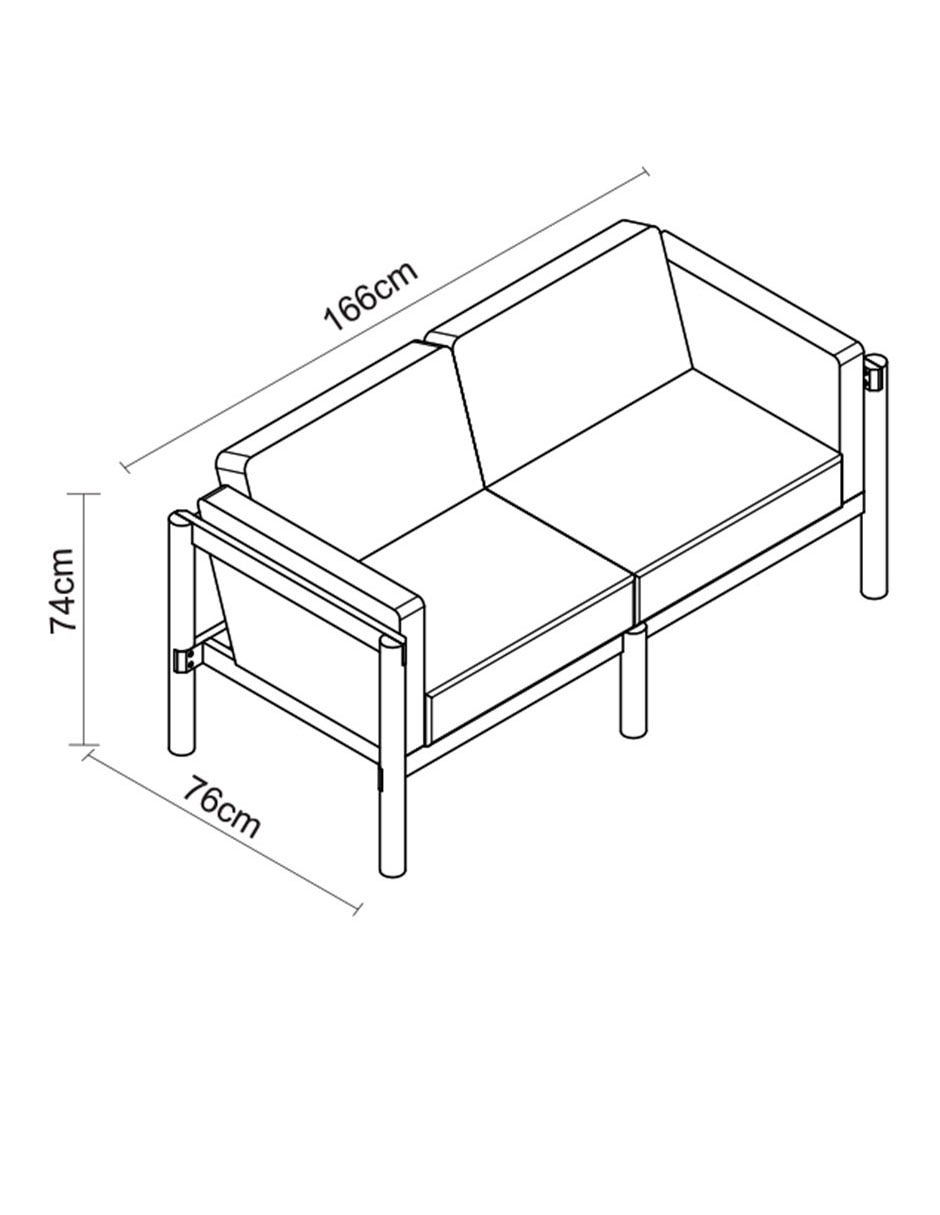 Love seat Haus Outdoor Milos
